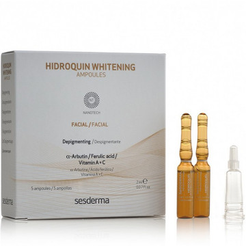 Купить - Sesderma Hidroquin Whitening Ampoules - Осветляющая сыворотка