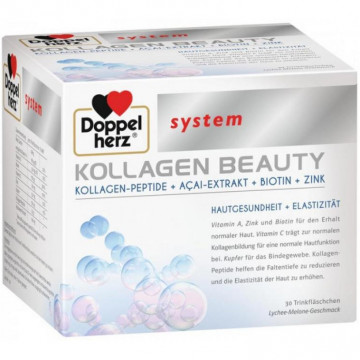 Купить - Doppelherz System Kollagen Beauty - Доппельгерц питьевой коллаген