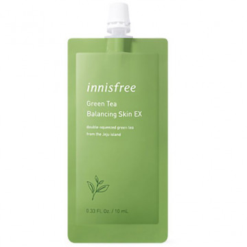 Купить - Innisfree The Green Tea Balancing Skin Тravel size - Балансирующий тонер с экстрактом зелёного чая