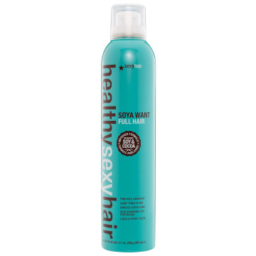 Купить - Sexy Hair Soya Want Full Hair Firm Hold Hairspray - Спрей-аэрозоль соевый сильной фиксации