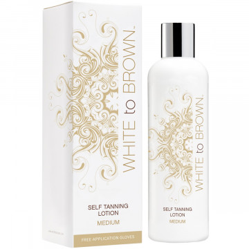 Купить - White to Brown Self Tanning Lotion Medium - Лосьон-автозагар