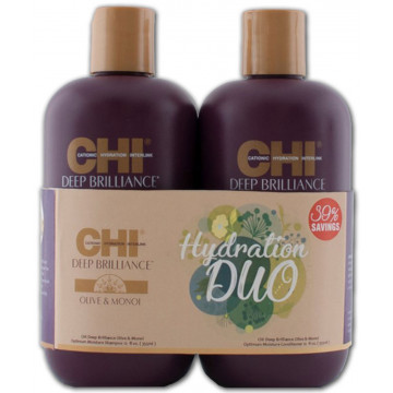 Купить - CHI Deep Brilliance Hydration Duo - Набор для волос