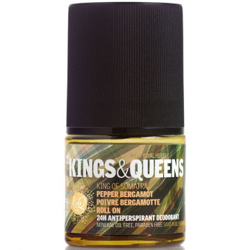 Купить - Kings & Queens King of Sumatra Pepper Bergamot Roll-on Deodorant - Дезодорант Король Суматры бергамот-перец