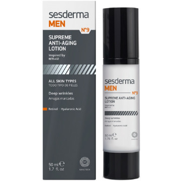 Купить - Sesderma Men Supreme Anti-Aging Facial Lotion - Антивозрастной восстанавливающий лосьон для мужчин