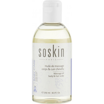 Купить - Soskin Massage Oil Body – Hair Scalp - Детское масло для массажа тела и головы