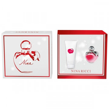 Купить - Nina Ricci Nina (Apple) - Подарочный набор (EDT50+B/L100)