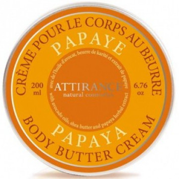 Купить - Attirance Papaya Body Butter Cream - Крем-масло для тела Папайя