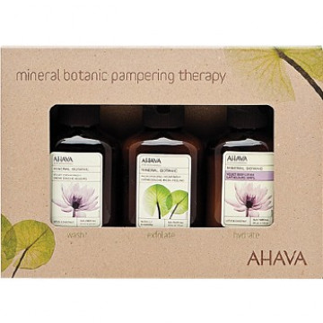 Купить - Ahava Mineral Botanic Pampering Therapy - Набор минерал ботаник Нежное воздействие