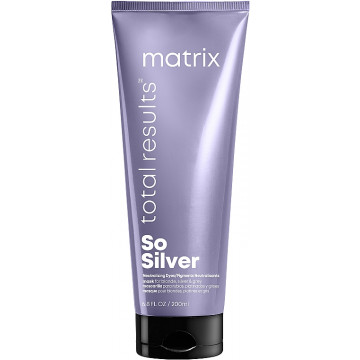 Купить - Matrix Total Results So Silver Triple Power Mask - Маска для нейтрализации нежелательных желтых полутонов волос оттенков блонд