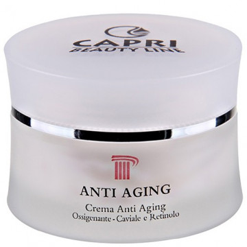 Купить - Capri Beauty Line Anti Aging Caviar and Retinol Oxygenating Cream - Питательный крем с икрой и ретинолом