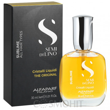 Купить - Alfaparf Semi di Lino Diamond Cristalli Liquidi - Флюид для термальной защиты волос