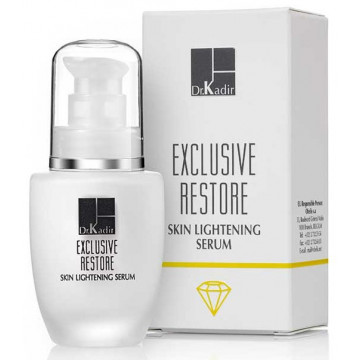 Купить - Dr. Kadir Exclusive Restore Skin-Lightening Serum - Осветляющая сыворотка для лица