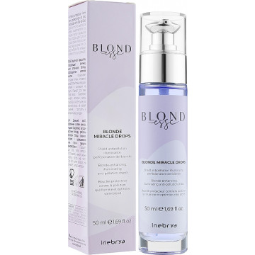 Купить - Inebrya Blondesse Blonde Miracle Drops - Сыворотка-капли для волос цвета блонд