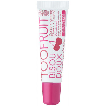 Купить - Toofruit Bisou Doux Mademoiselle Lip Balm Cherry Almond - Увлажняющий бальзам для губ "Вишня и миндаль"