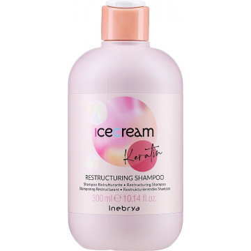 Купить - Inebrya Ice Cream Keratin Restructuring Shampoo - Восстанавливающий шампунь с кератином