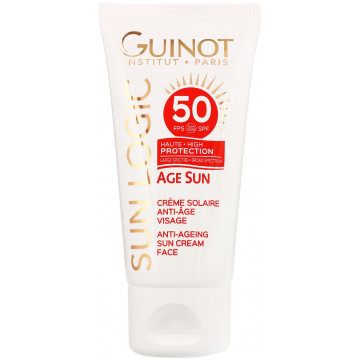 Купить - Guinot Age Sun Anti-Ageing Sun Cream Face SPF50 - Антивозрастной крем от солнца для лица