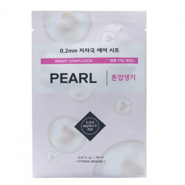 Купить - Etude House Therapy Air Mask Pearl - Ультратонкая маска для лица с экстрактом жемчуга