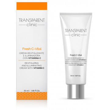 Купить - Transparent Clinic Fresh C-Vital Cream - Восстанавливающий и антиоксидантный крем с витамином С