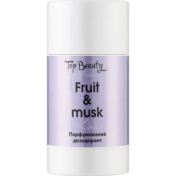 Top Beauty Fruit & musk - Дезодорант сухих парфюмирований с пробиотиком