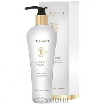 Купить - T-LAB Professional Great Wave Hair Cream - Крем для волос для ошеломляющих завитков и замечательных локонов