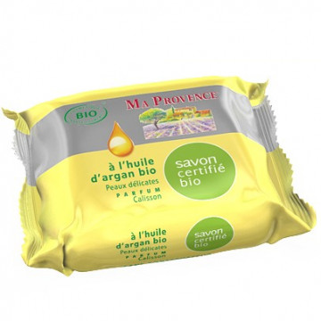 Купить - Ma Provence Savon bio à l’Huile d’Argan parfum Calisson - Био-органическое мыло с маслом арганы Купить - Ma Provence Savon bio à l’Huile d’Argan parfum Calisson - Био-органическое мыло с маслом арганы