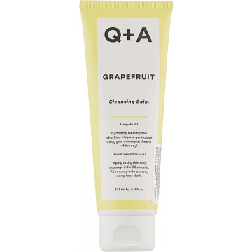 Купить - Q+A Grapefruit Cleansing Balm - Очищающий бальзам для лица с грейпфрутом