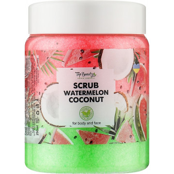 Купить - Top Beauty Scrub Watermelon Coconut - Скраб для тела и лица (арбуз)