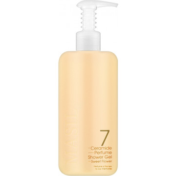Купить - Masil 7 Ceramide Perfume Shower Gel Sweet Flower - Гель для душа с керамидами с ароматом сладких цветов