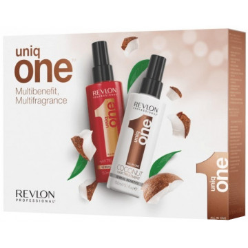 Купить - Revlon Professional Uniq One Duo Pack Ht Classic/Ht Coco - Набор для волос "Кокос"