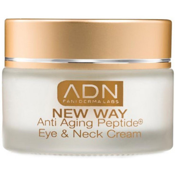 Купить - ADN New Way Anti Aging Peptide Eye&Neck Cream - Пептидный омолаживающий крем для век и шеи