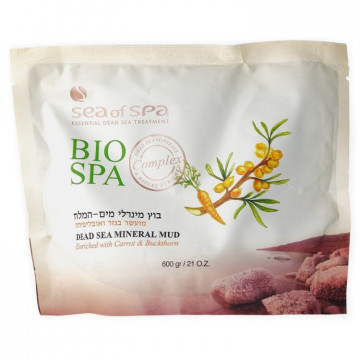 Купить - Sea of SPA Bio Spa Dead Sea Mineral Mud Enriched With Carrot & Buckthorn - Грязь Мертвого моря с облепихой и морковным маслом