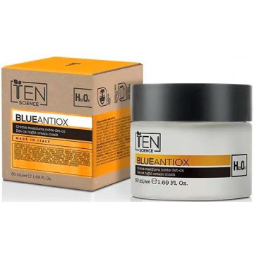 Купить - Ten Science Blue Antiox Night Cream - Антиоксидантный ночной крем-маска