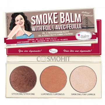 Купить - TheBalm Smoke Balm Vol. 4 Foiled Eyeshadow Palette - Палетка теней 