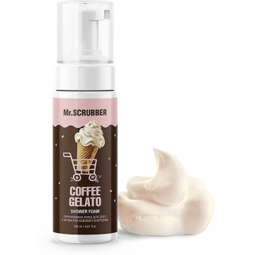 Купить - Mr.Scrubber Coffee Gelato Shower Foam - Парфюмированная пенка для душа с ароматом кофейного мороженого