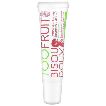 Купить - Toofruit Bisou Doux Lip Balm Raspberry Almond - Питательный бальзам для губ "Малина и миндаль"