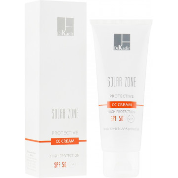Купить - Dr. Kadir Solar Zone Protective CC Cream SPF50 - Солнцезащитный увлажняющий крем с тоном Купить - Dr. Kadir Solar Zone Protective CC Cream SPF50 - Солнцезащитный увлажняющий крем с тоном