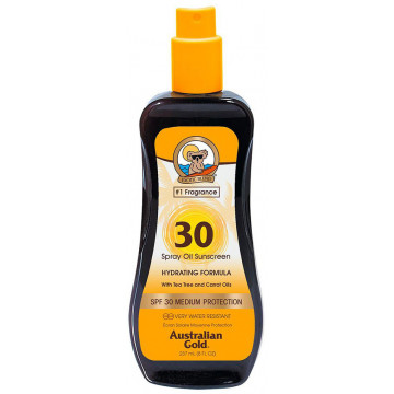 Купить - Australian Gold Spray Oil With Carrot SPF30 - Солнцезащитный лосьон-спрей с морковным маслом