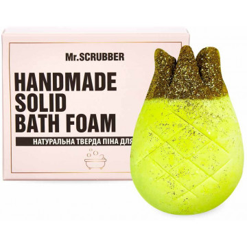 Купить - Mr.Scrubber Handmade Solid Bath Foam "Pineapple" - Натуральная твердая пена для ванны