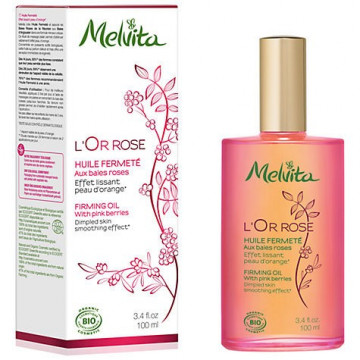 Купить - Melvita L'Or Rose Firming Oil - Антицеллюлитное укрепляющее масло для тела