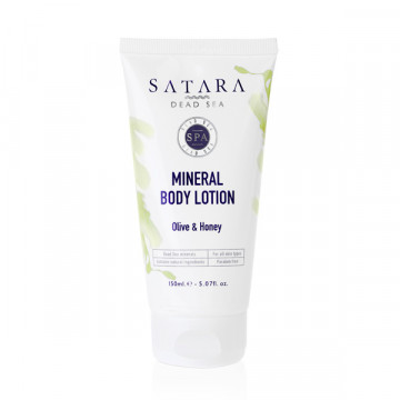 Купить - Satara Dead Sea Mineral Body Lotion Olive&Honey - Минеральный лосьон для тела "Олива и Мед"