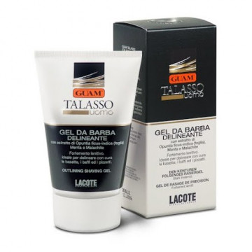 Купить - GUAM Talasso Uomo Gel Delineante da Barba - Гель для бритья Талассо