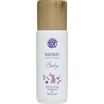 Купить - Naobay Refreshing Shampoo & Bath Gel - Детский освежающий шампунь-гель для ванны