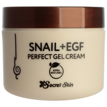 Купить - Secret Skin Snail Egf Perfect Gel Cream - Крем-гель для лица с муцином улитки