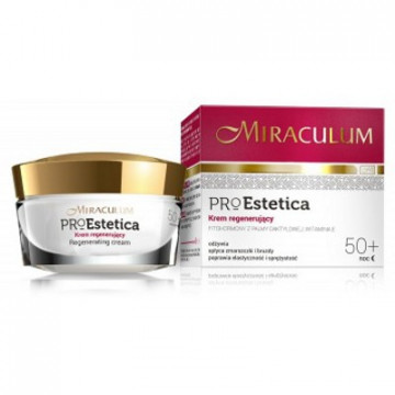 Купить - Miraculum Pro Estetica Regenerating Cream Night 50+ - Восстанавливающий ночной крем против морщин