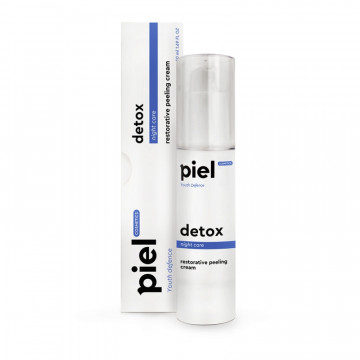 Купить - Piel Youth Defence Detox Cream - Ночной регенерирующий крем с пиллинг-эффектом, уход за лицом для всех типов кожи