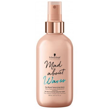 Купить - Schwarzkopf Professional Mad About Waves Sea Blend Texturizing Spray - Текстурирующий спрей для создания объема волнистых волос