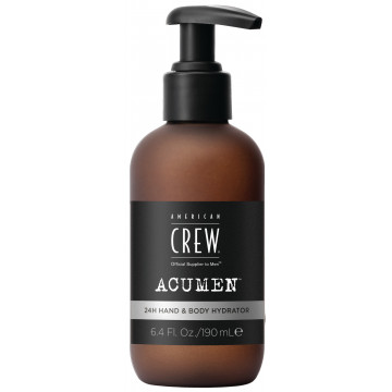 Купить - American Crew Acumen 24H Hand & Body Hydrator - Увлажняющий лосьон для рук и тела длительного действия