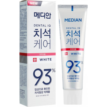 Купить - Median Dental IQ 93% White Toothpaste - Отбеливающая зубная паста