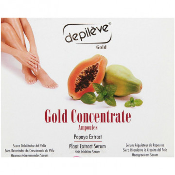 Купить - Depileve Gold Concentrate - Сыворотка «Золотой концентрат» для замедления роста волос
