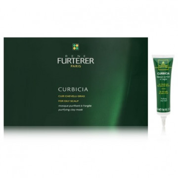 Купить - Rene Furterer Curbicia Purifying Clay Mask - Абсорбирующая маска Aрджила 16*15 мл